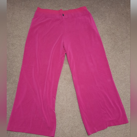 ATHLETA Alicia Keys (3X) Wide Leg Pant Fuscia - Picture 4 of 9